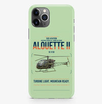 Thumbnail for Sud Aviation SE 3130 Alouette II design on light green magsafe iphone case, for iPhone Pro Max