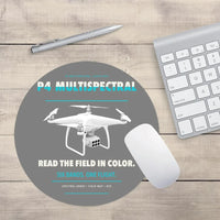 Thumbnail for DJI P4 Multispectral design on gray round mouse pad