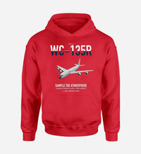Thumbnail for WC-135R Constant Phoenix design on red double-side hoodie, single-side print
