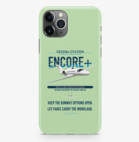 Thumbnail for Cessna Citation Encore+ design on light green magsafe iphone case, for iPhone Pro Max