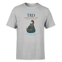 Thumbnail for Trondheim Airport (TRD) Premium T-Shirt Light Gray