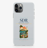 Thumbnail for Santander Airport (SDR) design on light gray iPhone 16 Pro MagSafe case