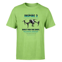 Thumbnail for DJI Inspire 2 design on light green single side