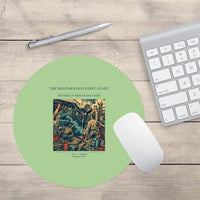 Thumbnail for VINTAGE G4455 - The Restoration First Start - Designed Mouse Pads design on lightgreen round