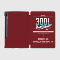 Thumbnail for Extra 300L design on dark red samsung tablet tablet case