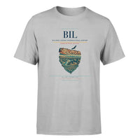 Thumbnail for Billings Airport (BIL) Premium T-Shirt Light Gray