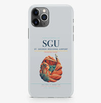Thumbnail for St. George Airport (SGU) design on light gray iPhone 16 Pro MagSafe case