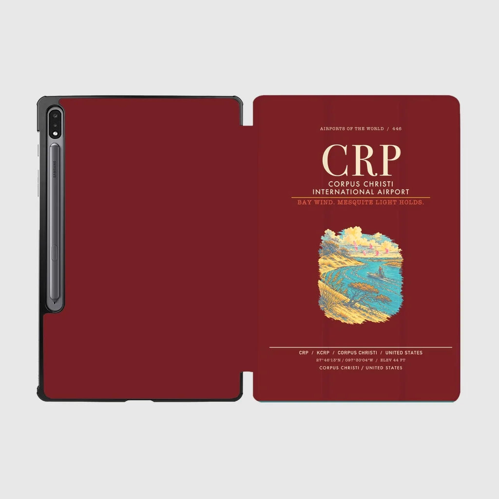 Corpus Christi International Airport CRP - Dark Red