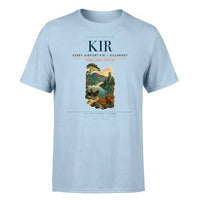 Thumbnail for Kerry Airport (KIR) T-Shirt single-side front print in Light Blue | kerry-airport-kir-double-side-t-shirt
