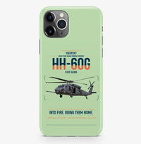 Thumbnail for Sikorsky HH-60G Pave Hawk design on light green magsafe iphone case, for iPhone Pro Max
