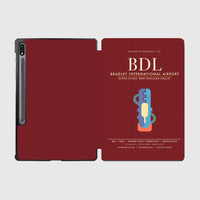 Thumbnail for Bradley International Airport BDL - Dark Red