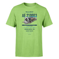Thumbnail for AE 2100D3 design on light green single side