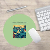 Thumbnail for VINTAGE G4536 - The Last Inspection - Designed Mouse Pads design on lightgreen round