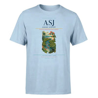 Thumbnail for Amami Airport (ASJ) T-Shirt single-side front print in Light Blue | amami-airport-asj-double-side-t-shirt