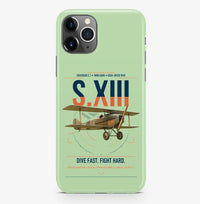 Thumbnail for SPAD S.XIII C.1 design on light green magsafe iphone case, for iPhone Pro Max