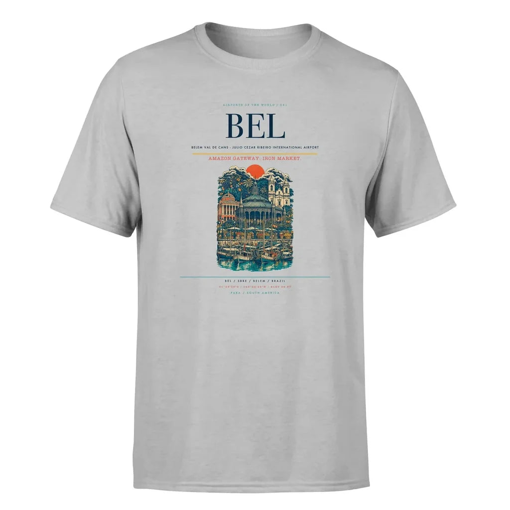 Belem Airport (BEL) Premium T-Shirt Light Gray