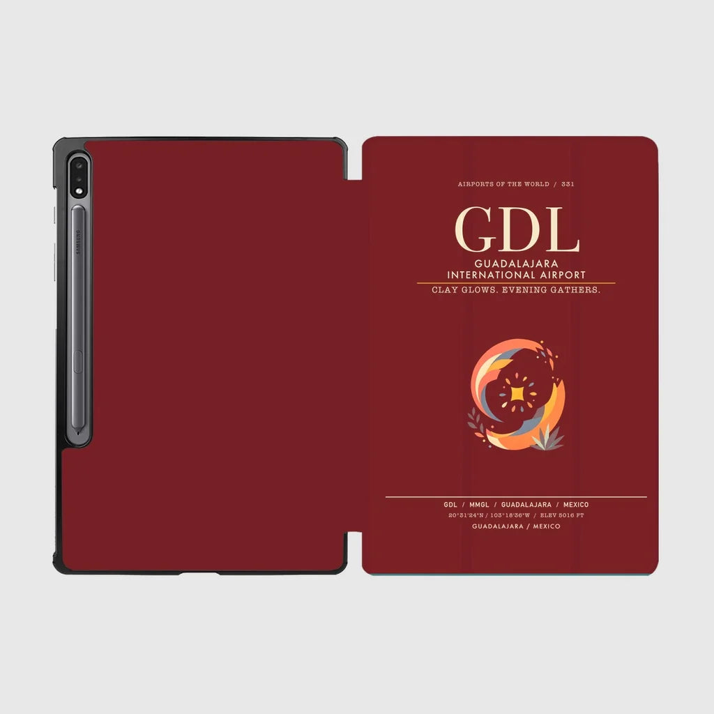 Guadalajara International Airport GDL - Dark Red