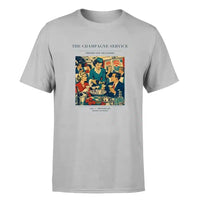 Thumbnail for VINTAGE G4087 - The Champagne Service - Premium T-Shirt design on lightgray premium t shirt