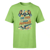 Thumbnail for SIGNAL 646 - The Yoke Knows Who Came Prepared - Premium T-Shirt design on light green premium t shirt