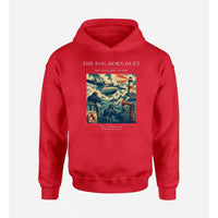 Thumbnail for VINTAGE G4437 - The Fog Horn Duet - Premium Hoodie design on red premium