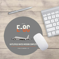 Thumbnail for E-8C Joint STARS design on gray round mouse pad