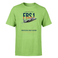 Thumbnail for British Aerospace Sea Harrier FRS.1 design on light green t-shirt, single-side print