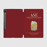 Thumbnail for Aspen - Pitkin County Airport ASE - Dark Red