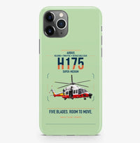Thumbnail for Airbus H175 design on light green magsafe iphone case, for iPhone Pro Max