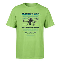 Thumbnail for DJI Matrice 400 design on light green single side