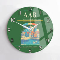 Thumbnail for Aarhus Airport AAR Wall-Clock No-Frame - Green
