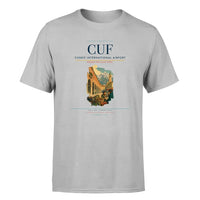 Thumbnail for Cuneo Airport (CUF) Premium T-Shirt Light Gray