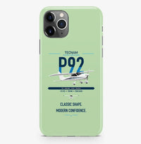 Thumbnail for Tecnam P92 Echo MkII design on light green magsafe iphone case, for iPhone Pro Max