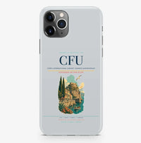 Thumbnail for Corfu Airport (CFU) design on light gray iPhone 16 Pro MagSafe case