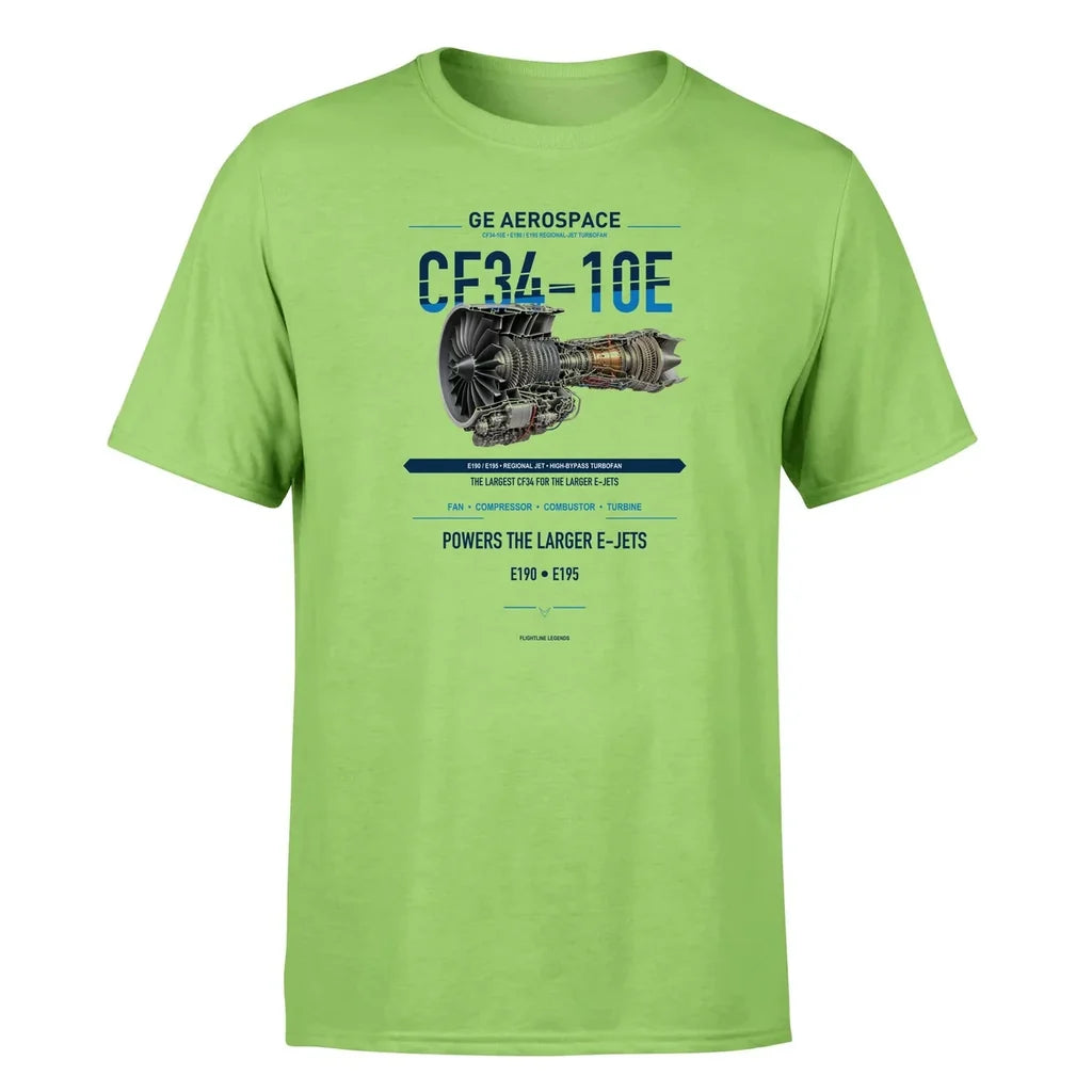 CF34-10E design on light green single side
