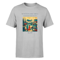 Thumbnail for VINTAGE G4371 - The Rooftop Garden Arrival - Premium T-Shirt design on lightgray premium t shirt