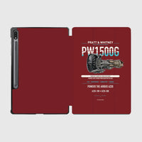 Thumbnail for PW1500G design on dark red samsung tablet tablet case