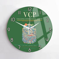 Thumbnail for Viracopos International Airport VCP Wall-Clock No-Frame - Green