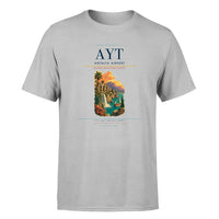 Thumbnail for Antalya Airport (AYT) Premium T-Shirt Light Gray