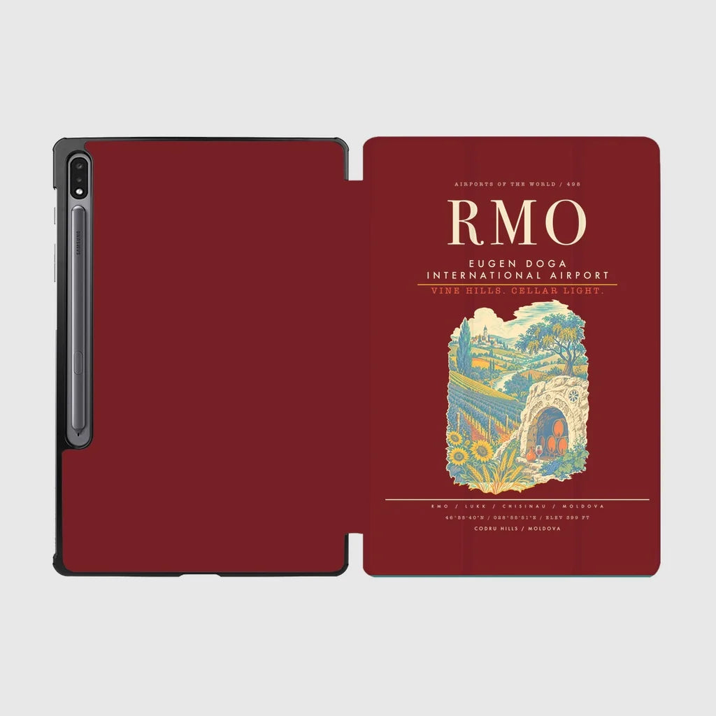 Chisinau Eugen Doga International Airport RMO - Dark Red