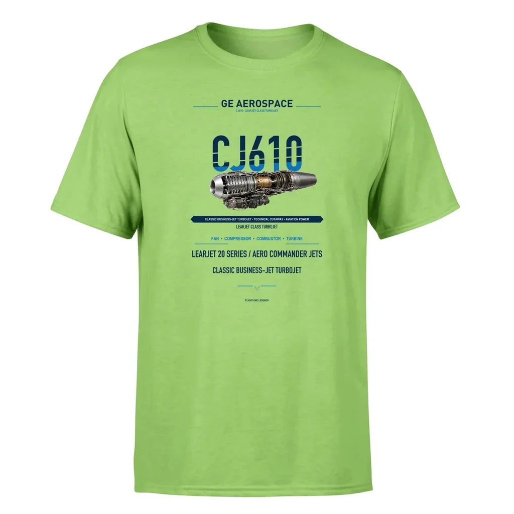 CJ610 design on light green single side