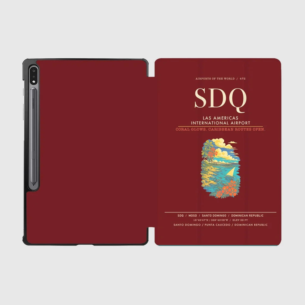 Las Americas International Airport SDQ - Dark Red