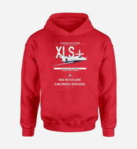 Thumbnail for Cessna Citation XLSPlus design on red double-side hoodie, single-side print