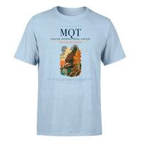 Thumbnail for Sawyer International Airport (MQT) T-Shirt single-side front print in Light Blue | sawyer-international-airport-mqt-double-side-t-shirt