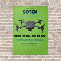 Thumbnail for ACSL SOTEN vertical canvas print - no frame - light green background