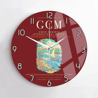 Thumbnail for Owen Roberts International Airport GCM Wall-Clock No-Frame - Dark Red