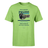 Thumbnail for PW6000 design on light green single side