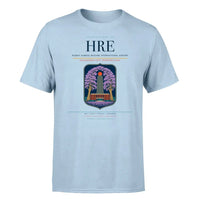 Thumbnail for Robert Gabriel Mugabe International Airport (HRE) T-Shirt single-side front print in Light Blue | robert-gabriel-mugabe-international-airport-hre-double-side-t-shirt