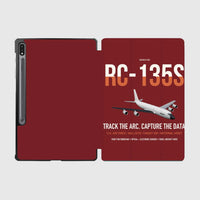 Thumbnail for RC-135S Cobra Ball design on dark red samsung tablet tablet case