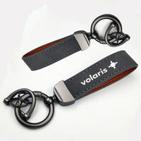 Thumbnail for Volaris Horseshoe Buckle key chain in gray