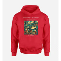 Thumbnail for VINTAGE G4055 - The Flying Boat Era - Premium Hoodie design on red premium